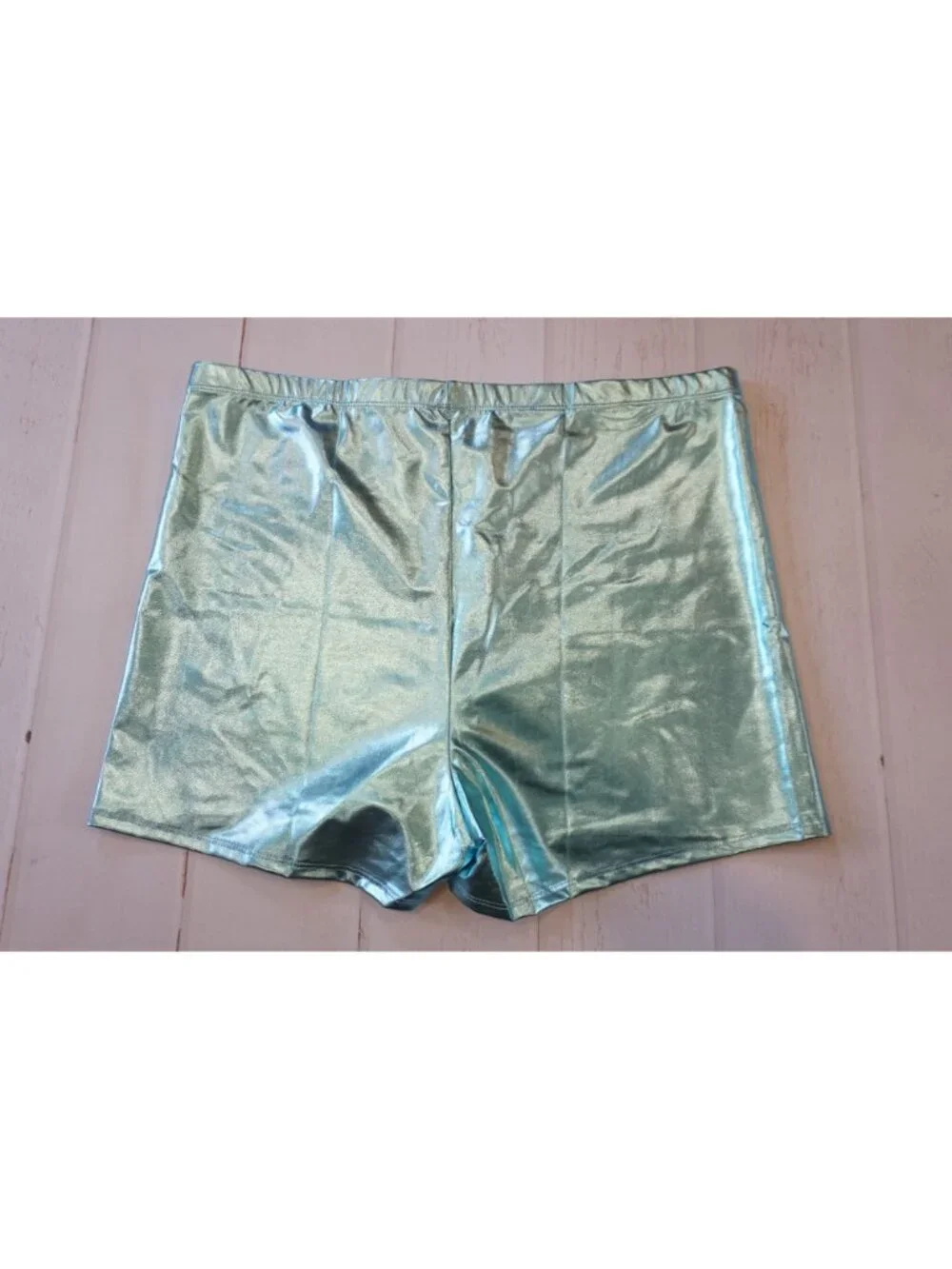 Bogomore Metallic Booty Shorts  - Size 2X NWT - Picture 6 of 6